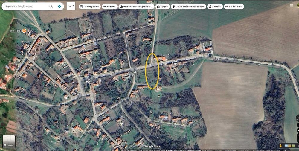 Парцел в село Камен Дял, общ. Дългопол, обл. Варна - На Главен Път