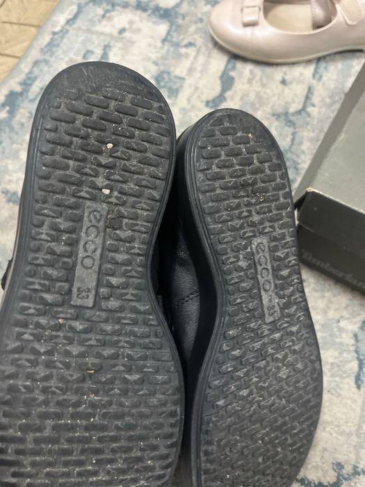 Ecco балетки(сменка) туфли кожаные