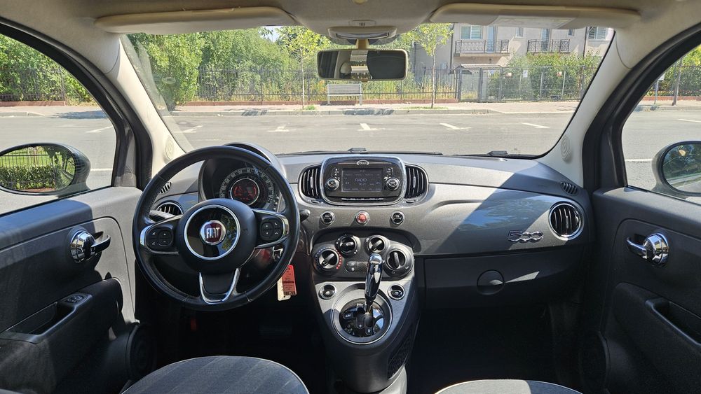 Fiat 500, Automat, 2016, motor 0.9 benzină, 85CP, Euro 6,Gri