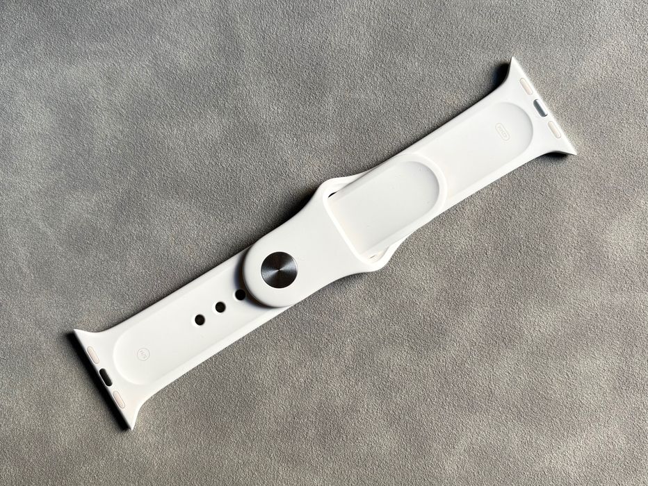 Силиконова каишка за Apple Watch 42 mm Pink Blush