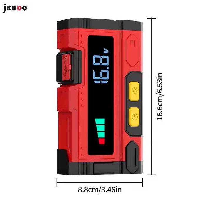 Jump Starter (бичѐ) - 12V/6000А бустер за подаване на ток и Power Bank