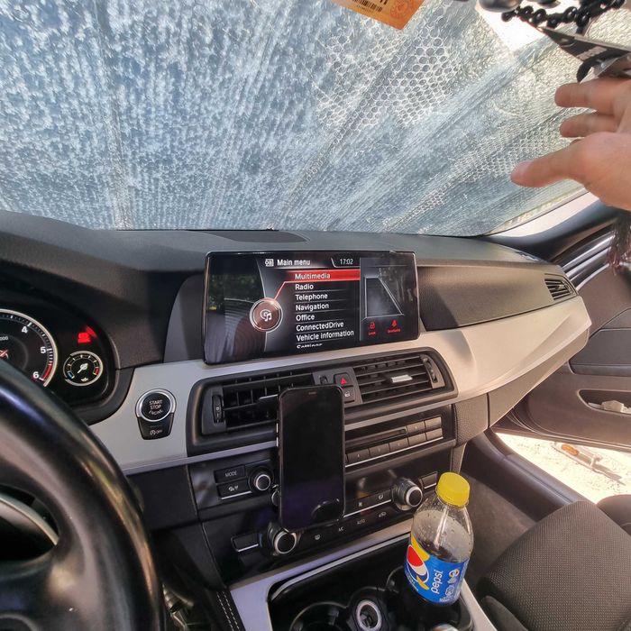 Navigatie android BMW f10 f11 Carplay Waze YouTube