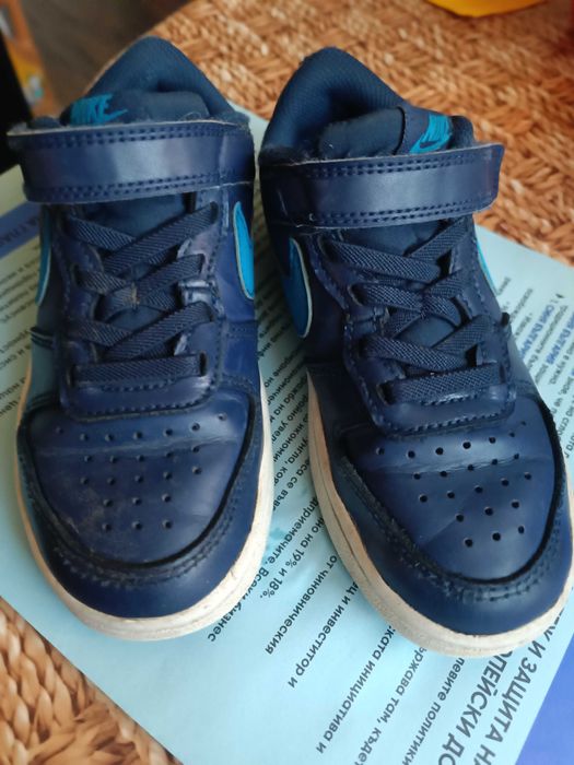 Детски кожени маратонки Nike