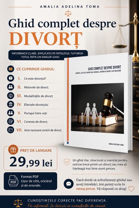 Ghid juridic complet despre divorț