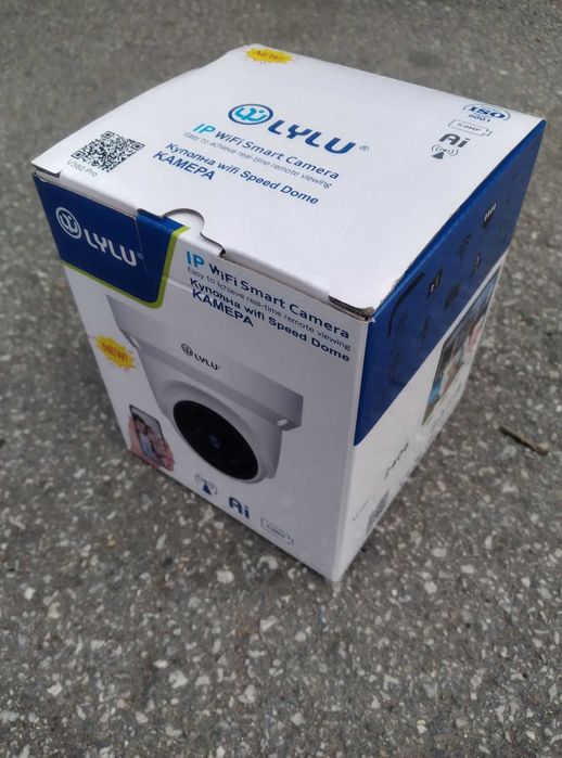 Куполна WIFI SMART  КАМЕРА  LYLU за видеонаблюдение 5MPX – вътрешна