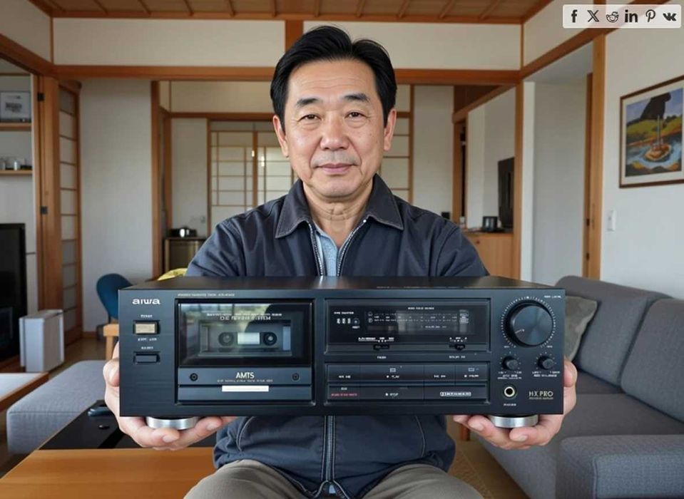 Профессиональная кассетная дека Aiwa AD-F410