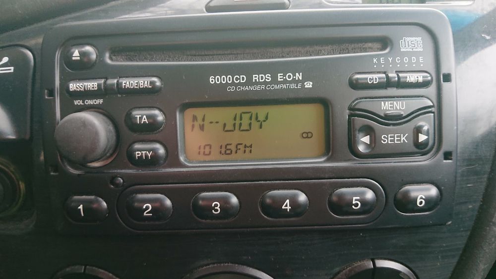 CD  6000 ford RDS за форд фокус,мондео,фиеста,маверик,галакси,транзит