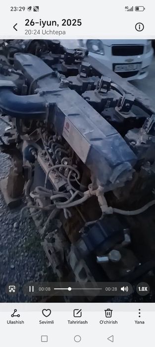 Mator sotiladi WEICHAI Euro 6 460ot kuchi