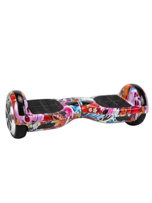 Hoverboard 6,5 inch Grafitty, cu Bluetooth, cu maner