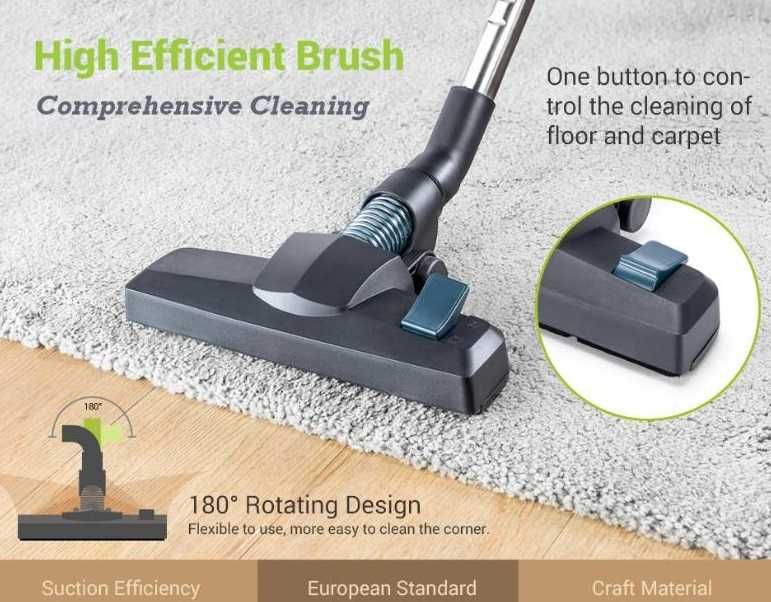 Aspirator nou PUPPYOO Bagless Cyclonic System WP900