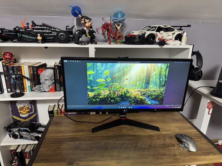 Monitor Gaming LED LG 29 IPS UltraWide UWHD 2K, 1ms USB-C FreeSync Negru 29UM69G