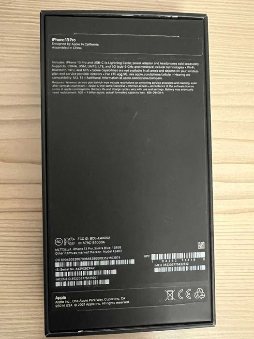 Iphone 13 pro 128 ГБ