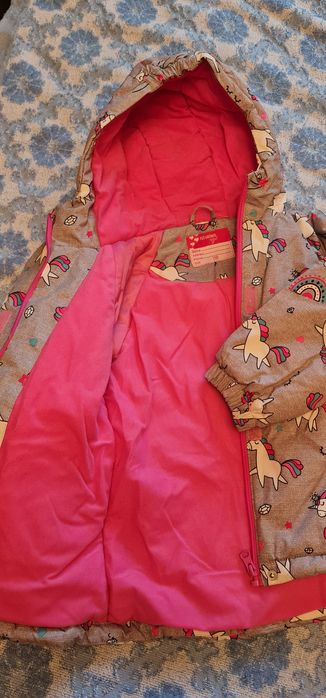Тёплый костюм на девочку 110 см