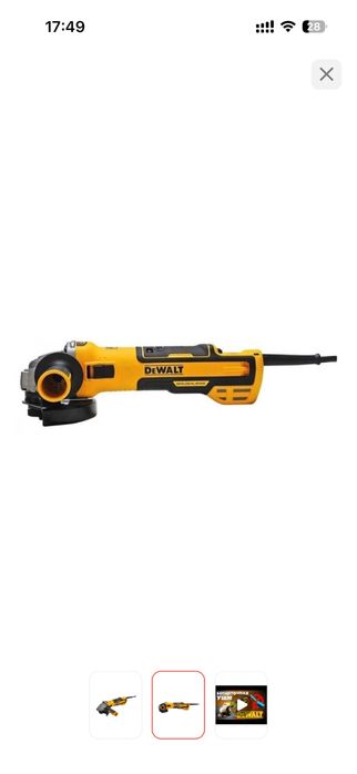 Продам Шлифмашина угловая DeWALT DWE4357