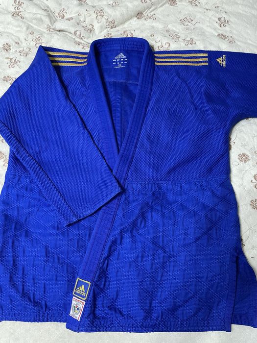 Синее Кимоно Adidas 175