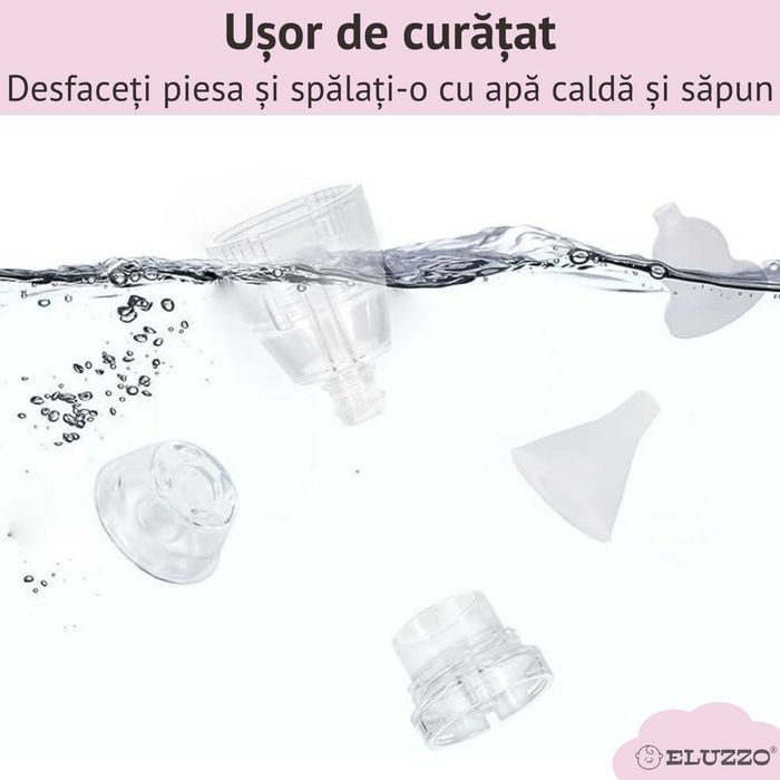Aspirator Nazal Electric pentru Copii si Bebelusi, NOU