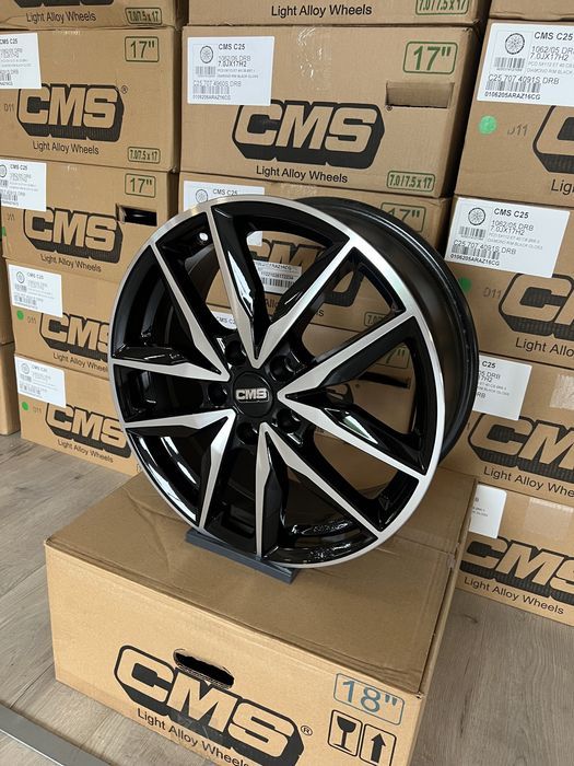 Jante R17 5x112 CMS C28 Noi VW Golf 5 6 7 8 Passat B6 B7 B8 Tiguan Touran Arteon Jetta T-Roc ID3 ID4 Skoda Octavia Superb Kodiaq Seat Leon Ateca Cupra