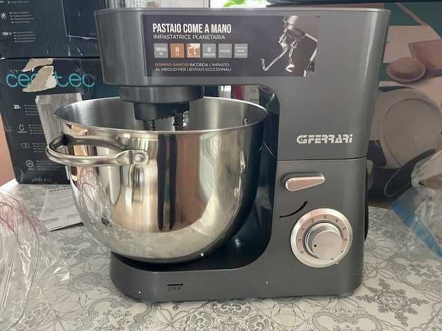 Професионален планетарен миксер G3 Ferrari G20164 Pastaio (1800W / 8L) - ЧИСТО НОВ, разопакован