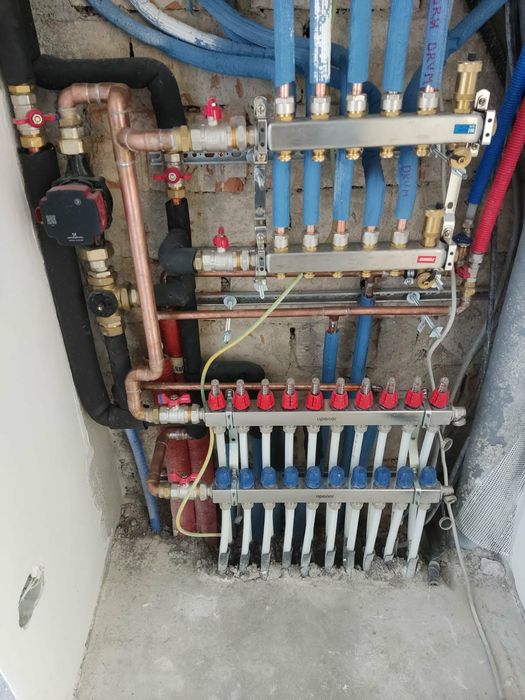 Încălzire în pardoseală Rehau/Uponor și Instalații Sanitare