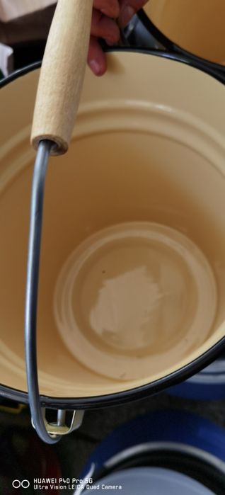 Емайлирана кофа с капак 12 литра