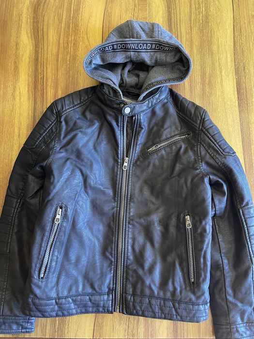 Geaca piele C&A copii 152cm