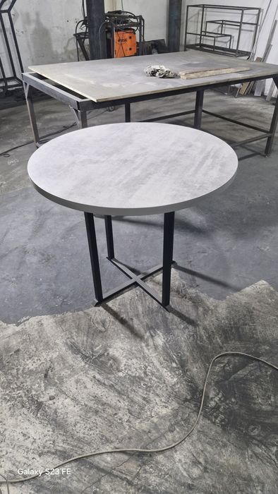 Круглый стол в стиле лофт! Думалок стол лофт. Dumaloq stol loft