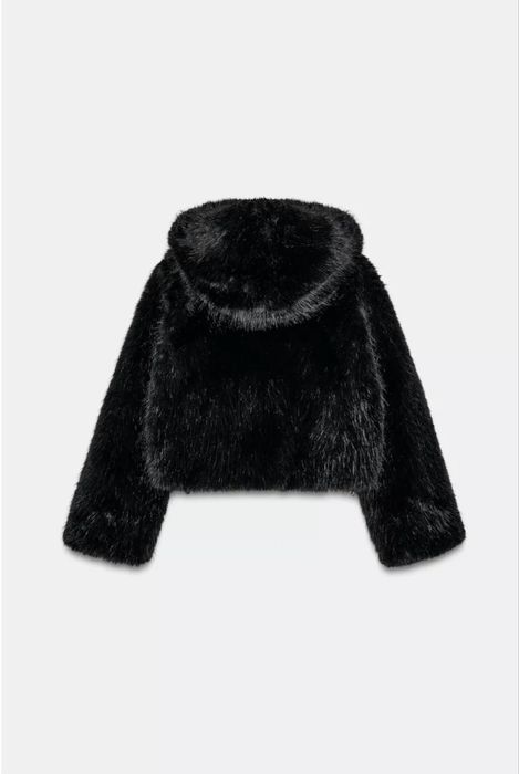 Яке с пух zara