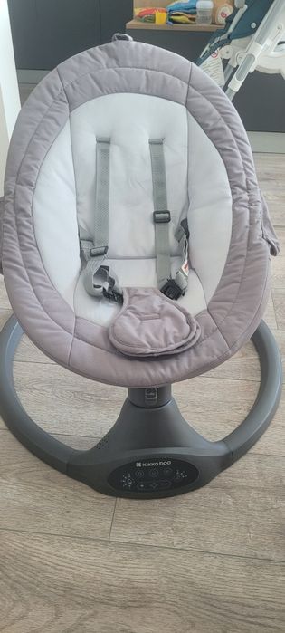 KIKKA BOO Електрическа люлка-шезлонг CODIE LIGHT GREY