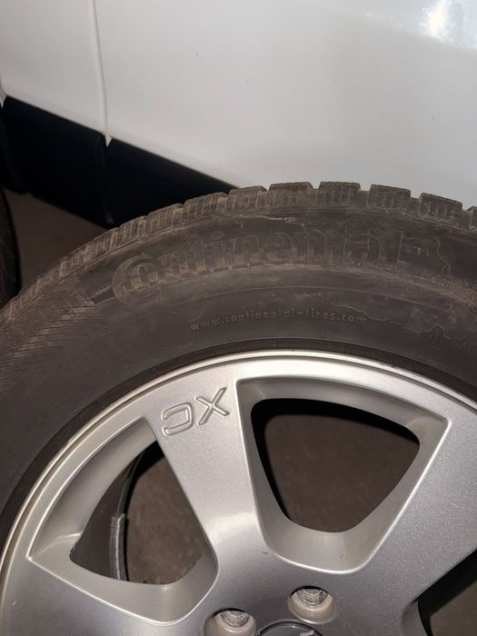 Jante volvo c x 60  cu cauciucuri continental  rulate 1000 k.m