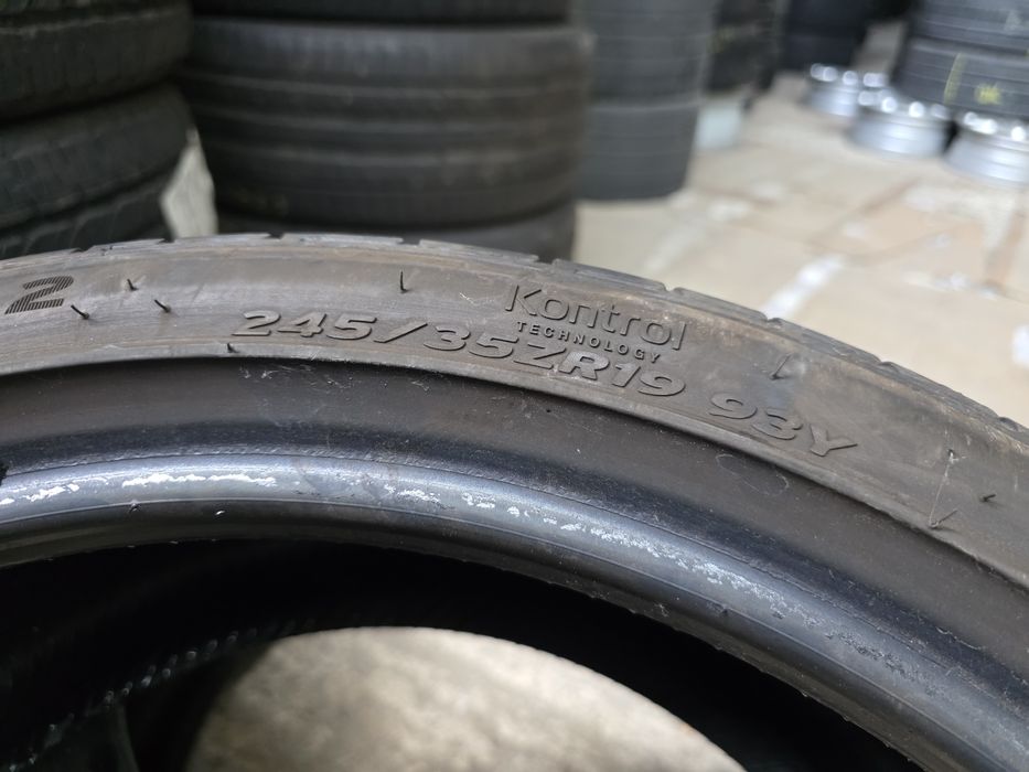 2бр Летни гуми 245 35 19 - Hankook - DOT 2024