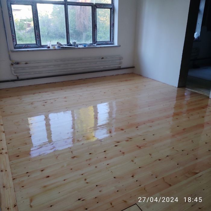 Шлифовка паркет пол