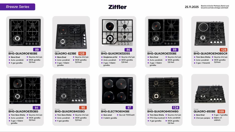 Ворочная панель ZIFFLER  2026 new