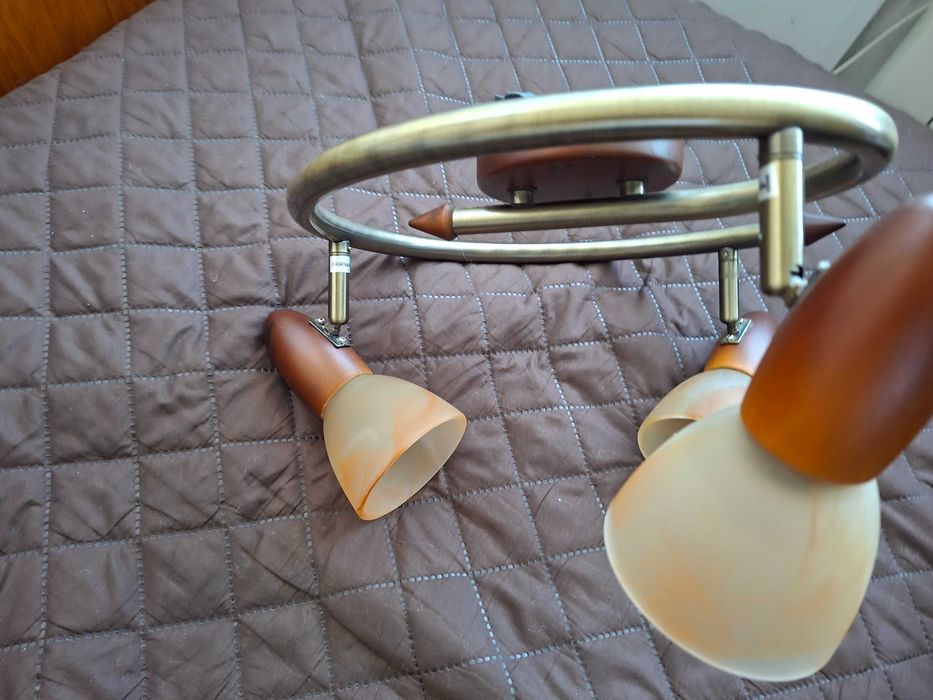 Полилий 2 бр.от метал и дърво