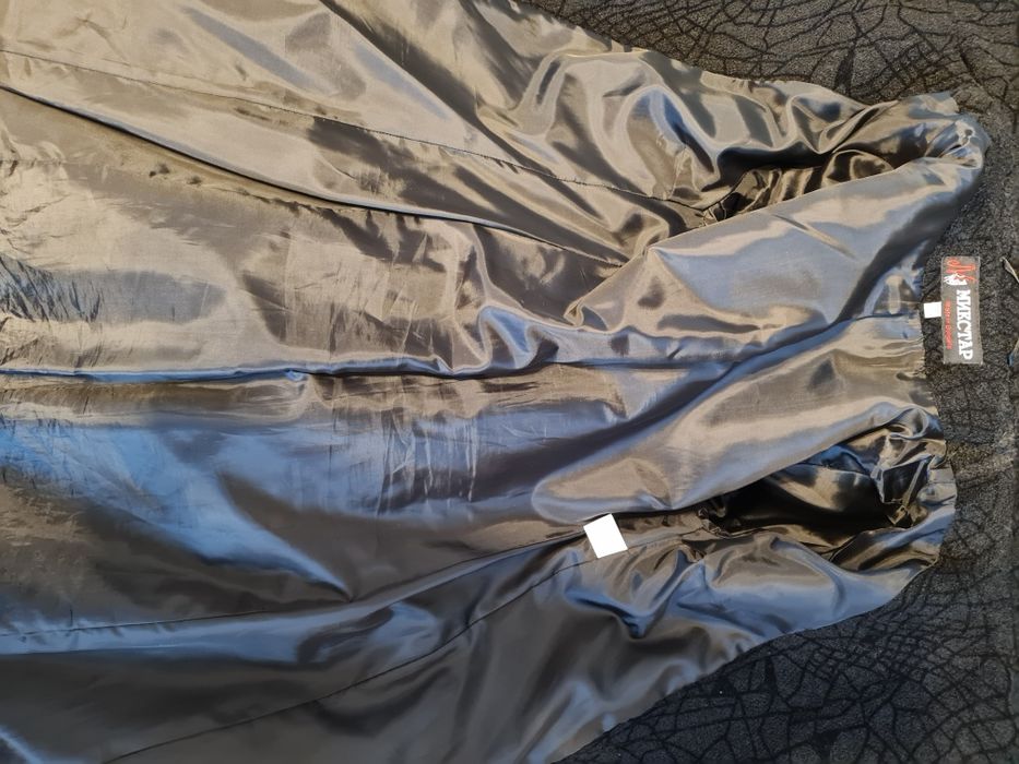 Черно класическо палто размер S