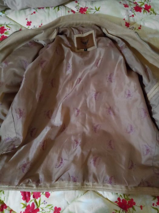 Geacă de piele Armani originala