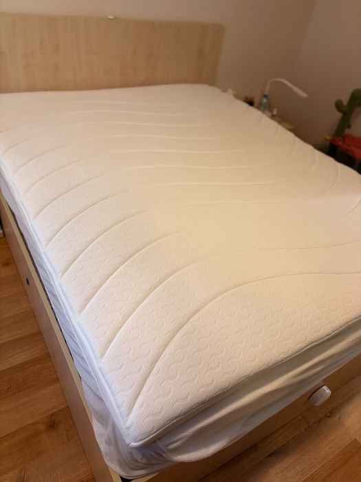 Topper WELLPUR GULEN GOLD JYSK 160x200 cm, spumă cu memorie