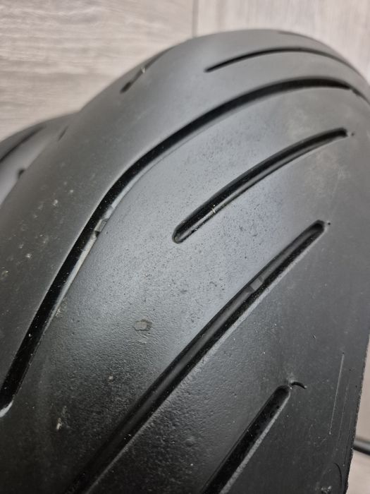 Set anvelope moto 120 70 17 cu 190 55 17 Michelin pilot power 3