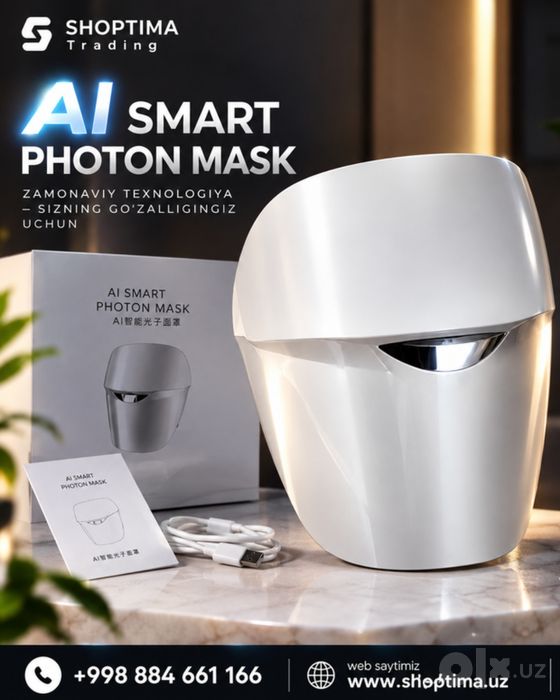 Smart led maska ajinlarga qarshi yoshartiruvchi maska