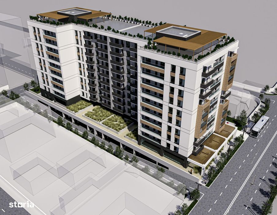 Garsoniera Crown Building, Piata Rahova, sector 5 — fotografia 1