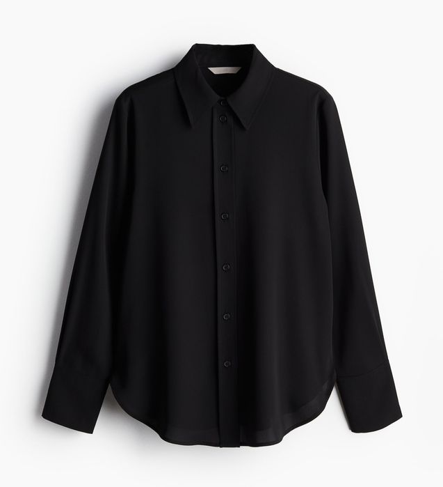 Риза с дълъг ръкав H&M