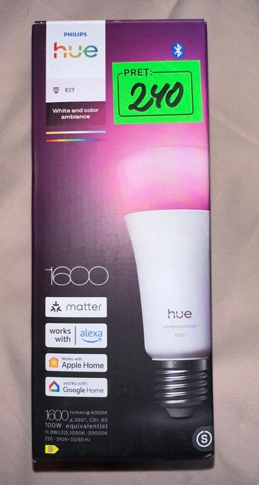 Philips Hue 1600 la super pret