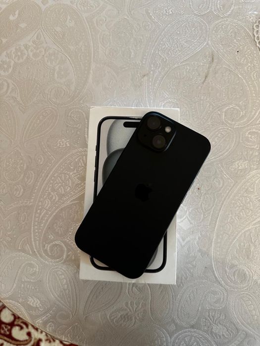 Айфон 15 база черный