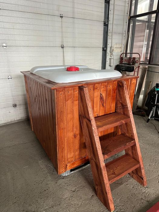 Купель новая размер   1.2* 1 м. ( в наличии и на заказ)