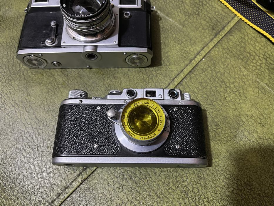 Aparat foto Zorki 1 URSS anii 50 cu obiectiv Industar 22