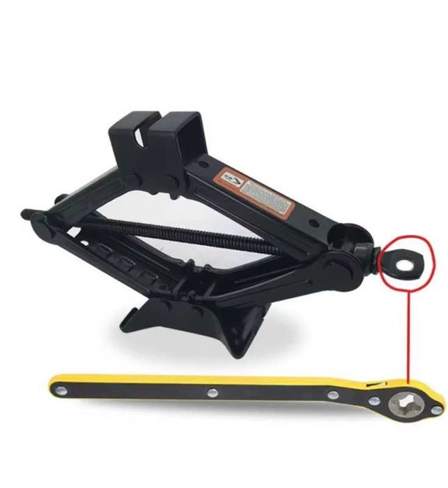 Kлюч/тресчотка ,удължение ръчка за ротация 360° за крик-03204