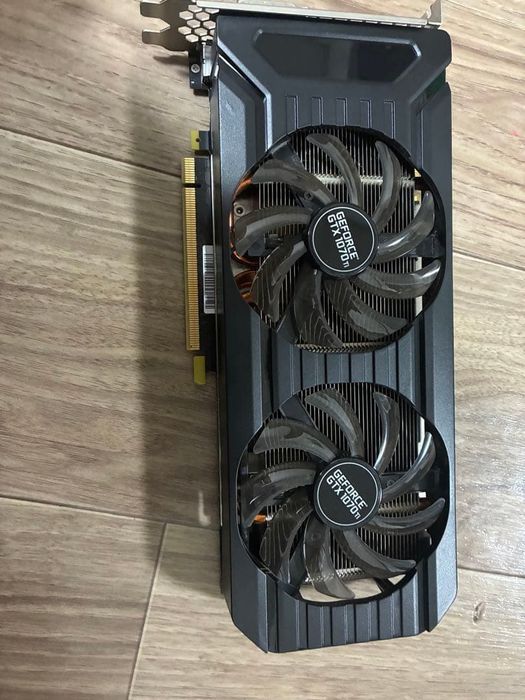 Видеокарта gtx 1070 ti