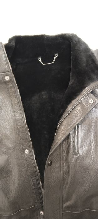 Зимние кожаные куртки