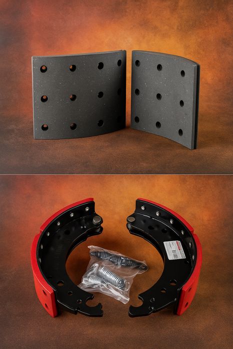 Колодки тормозные для прицепов Тонар, НЕФАЗ, ЧМЗАП, СЗАП.