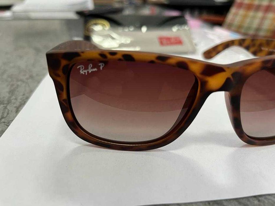 Ray-Ban Polarizati Justin RB4165 865/T5 ochelari de soare unisex
