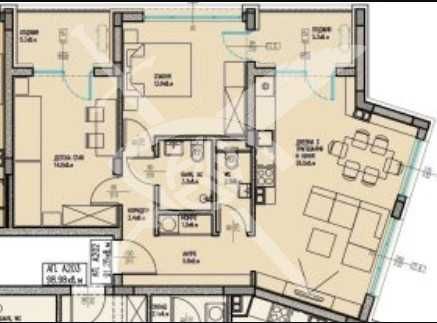 Продава се Тристаен апартамент в с. Славейково, Област Варна - 104 кв.м за 1050 €/кв.м - Снимка #1